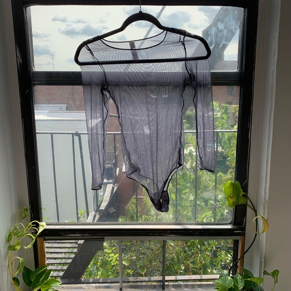 Spanx sheer mesh thong body suit - Picture 6 of 7